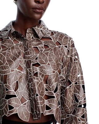 Beatrix Button Front Top