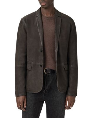 Monet Waxed Suede Regular Fit Blazer