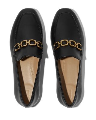 Women&#39;s Delicato Chain Loafer Flats