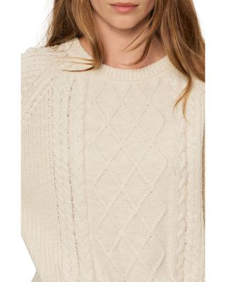 Nomad Cable Popover Sweater