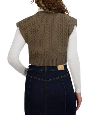 Cable Knit Vest 