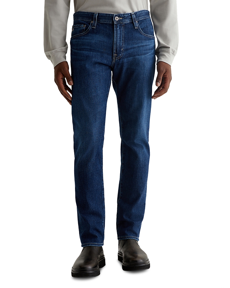 Ag Everett Slim Straight Jeans In Midlands Blue In Blue