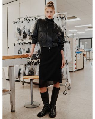 Obsessed Black Leather Jacket