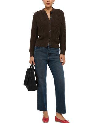 Nico Crewneck Cotton Cardigan