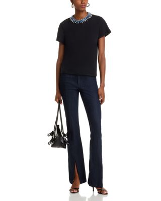 Faux Pearl and Rhinestone Necklace Danielle Tee