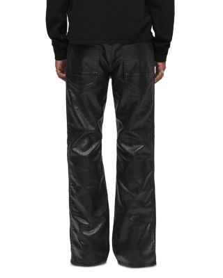 Walker Track Pants in Coated Onyx