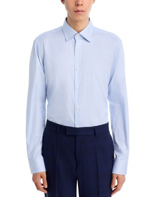 Joe Stretch Striped Button-Front Shirt