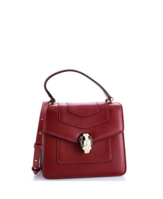 Small Serpenti Forever Top Handle Bag Leather