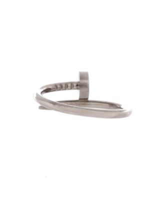 Small Juste un Clou Ring 18K White Gold