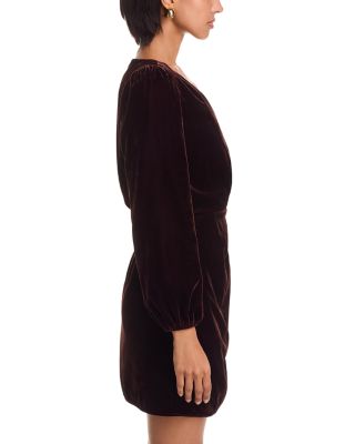 Lawry Faux Wrap Mini Dress