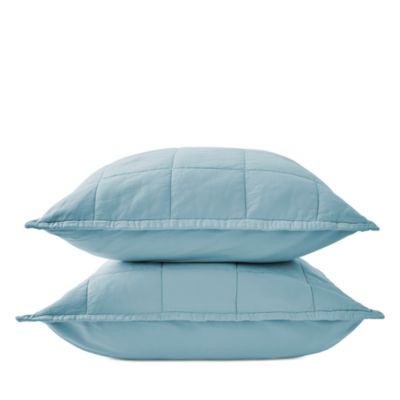 Laundered Cotton Euro Sham, Pair