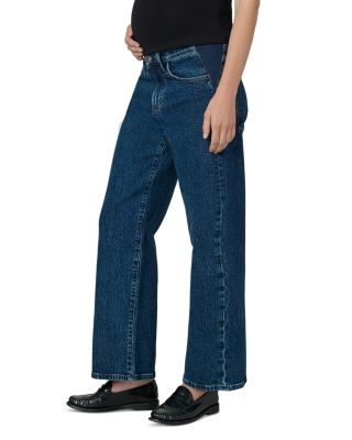 The Margot Crop Maternity Jeans in First Step