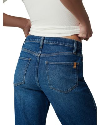 The Blake Cropped Wide Leg Jeans in Number One