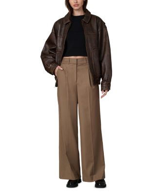 The Luca Leather Bomber Jacket