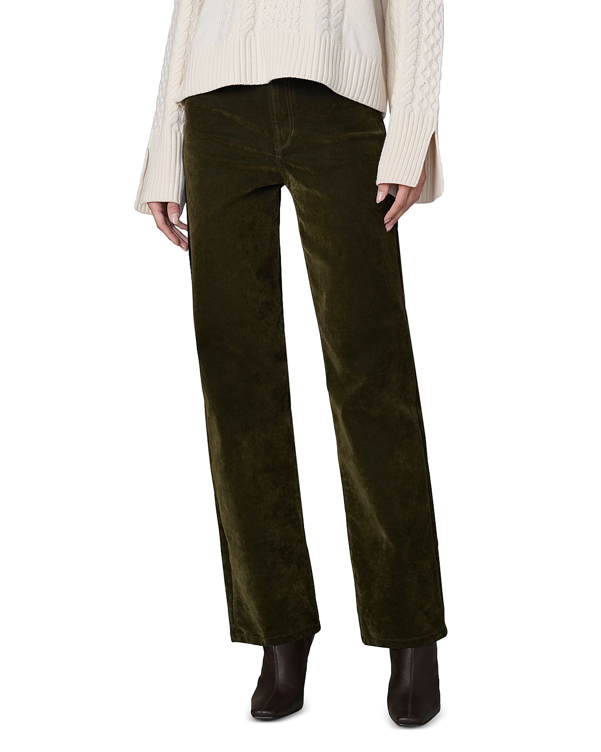 Joe's Jeans The Margot Straight Flocked Jeans