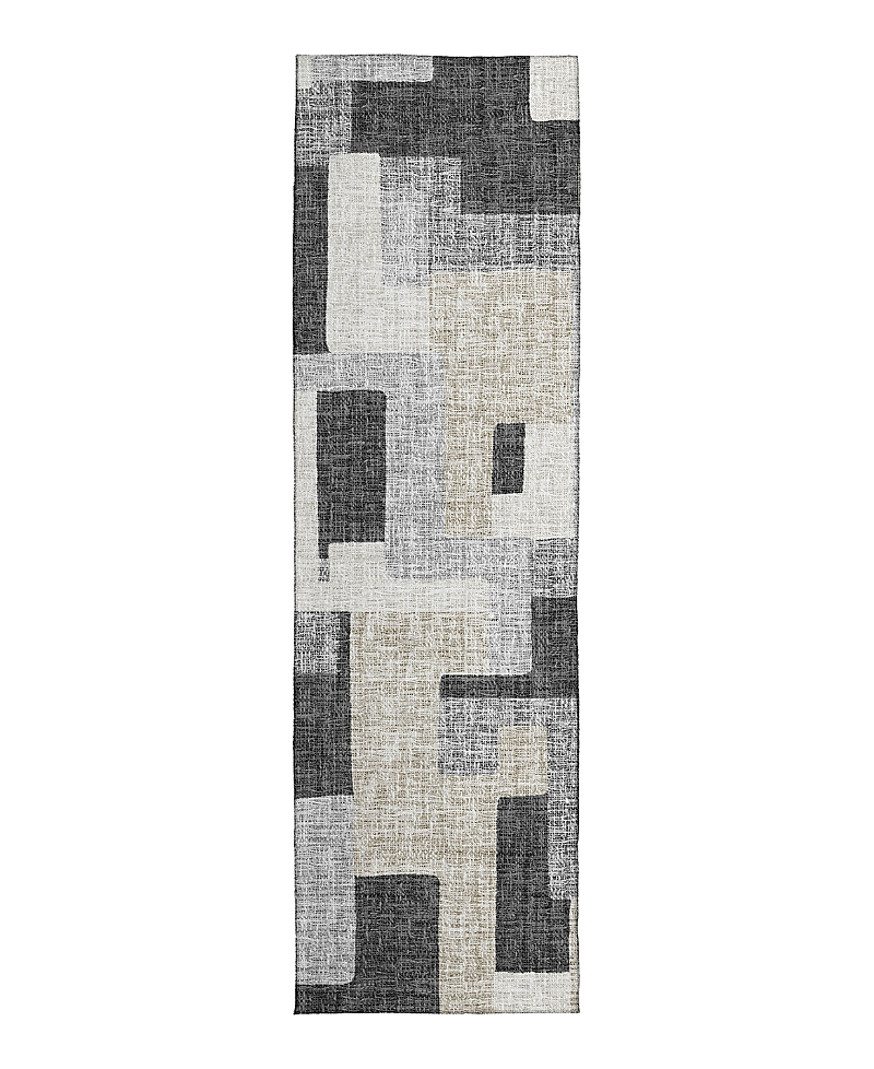Dalyn Rug Company Dalyn Portico Washable Po3 Runner Area Rug, 2'3 X 7'6 In Gray