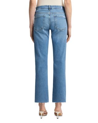 Calie Straight Leg Ankle Jeans in Fancy