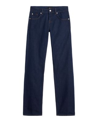 Low Rise Straight Leg Jeans in Franklin