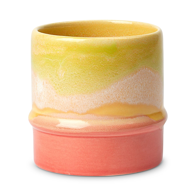 Rosendahl Poppery Mug In Yellow/pink In Multi