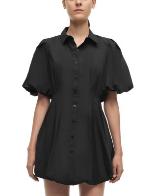 Cleo Balloon Pintuck Mini Dress  