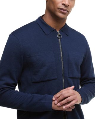 Crosscombe Zip Front Sweater