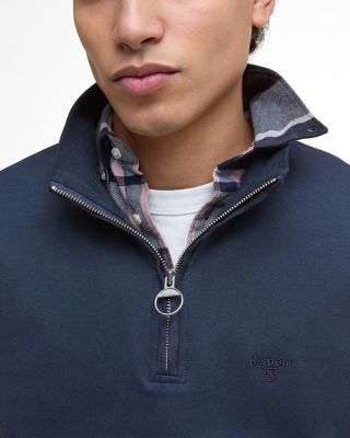 Lambeth Interlock Quarter-Zip Sweatshirt