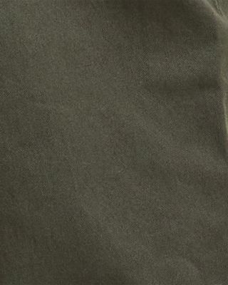 Washed Slim Fit Stretch Twill Trousers