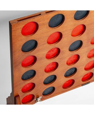 Mahogany Convoy 4-in-a-Row Game