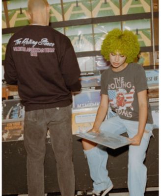 Women's Rolling Stones 1981 US Tour Vintage-like Tee