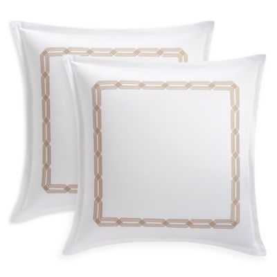 Italian Tivoli Embroidered Euro Sham, Pair - Exclusive