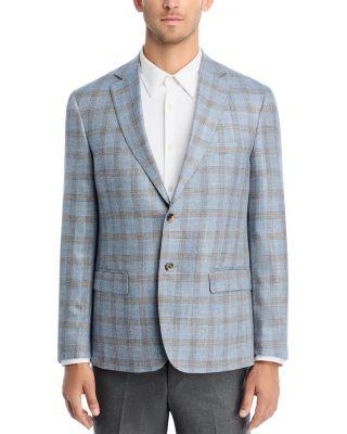Plaid Regular Fit Sport Coat - Exclusive