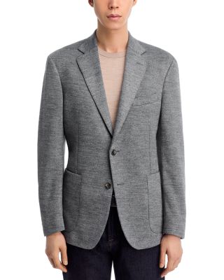 Wool Jersey Unstructured Regular Fit Sport Coat - Exclusive