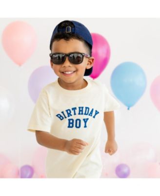 Boys' Birthday Boy Varsity Short Sleeve T-Shirt - Baby