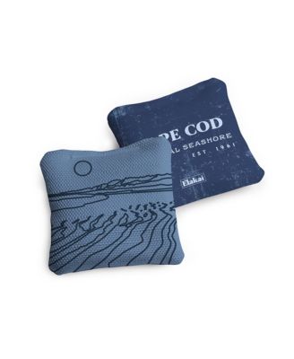 4x4 Cape Cod National Seashore Durasuede + Turbo Polyglide Pilot Versacraft Cornhole Bags