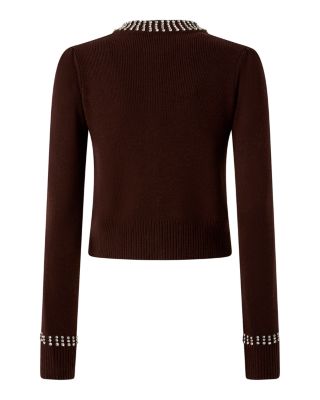 Spezzino Crewneck Cardigan Sweater