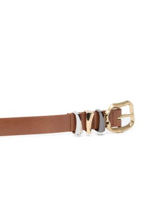 Women's Chunky Leather Belt