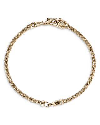 14K Yellow Gold Diamond Naga Bracelet, 0.07 tcw