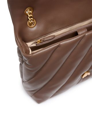 Love Puff Leather Shoulder Bag