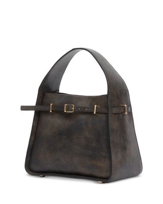 Cleo Small Suede Handbag