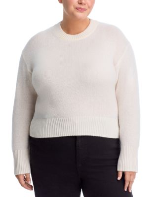 100% Cashmere Boxy Crewneck Sweater - Exclusive