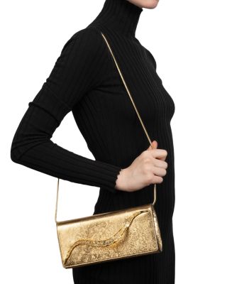 Crystal Curve Side Handle Clutch