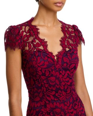 Scalloped-Edge Lace Gown - Exclusive