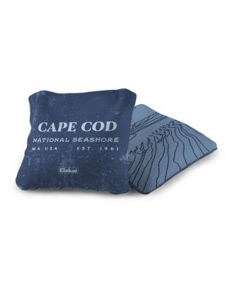 6x6 Cape Cod National Seashore Durasuede + Turbo Polyglide Pilot Versacraft Cornhole Bags