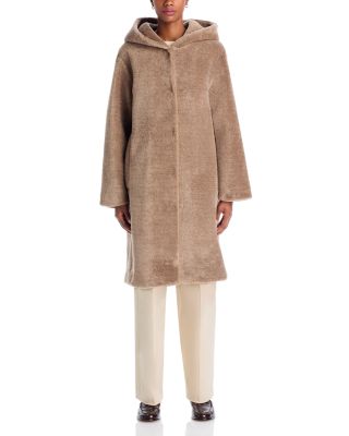 Hooded Sherpa Coat