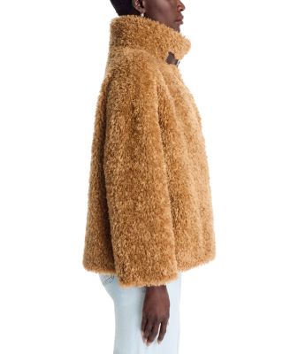 Curly Faux Fur Jacket