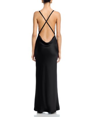 Crossback Bias Gown