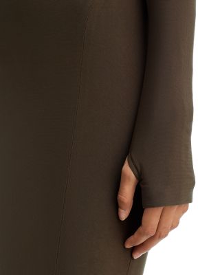 Turtleneck Fishtail Gown