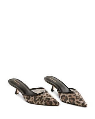 Women's Wilda Kitten Mule Pumps