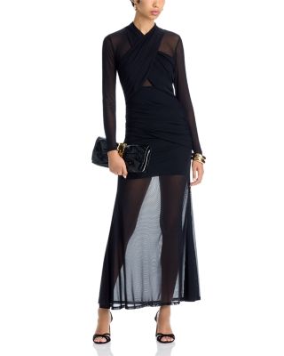 Marice Mesh Maxi Dress