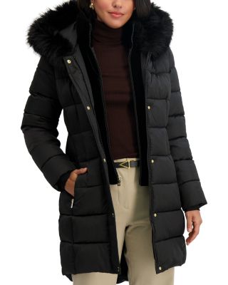 Dana Quilted Hooded Coat